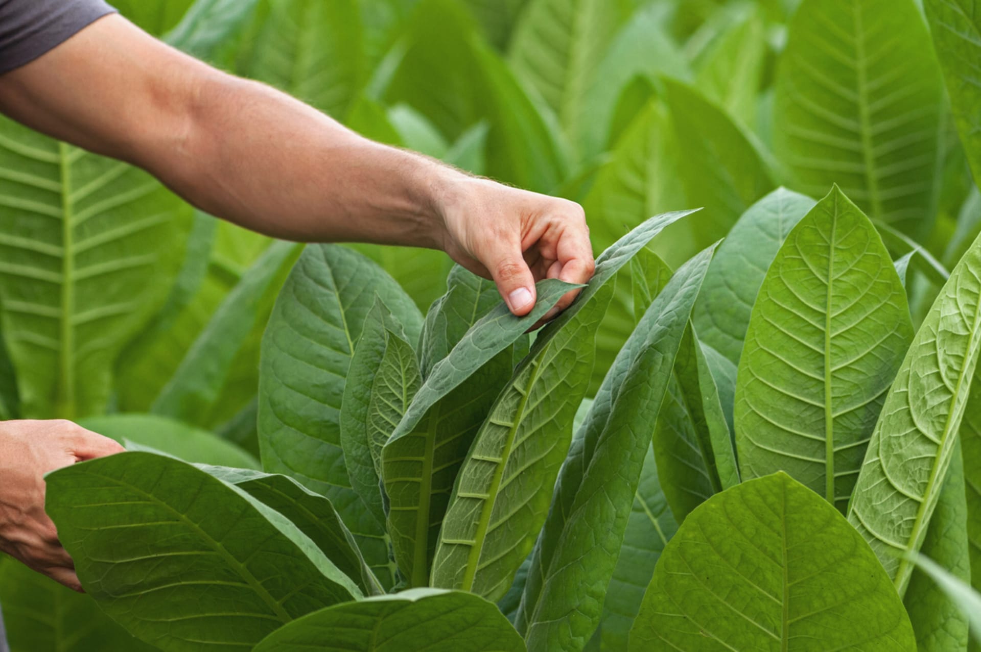 Tabáková rostlina dokáže produkovat kokain.