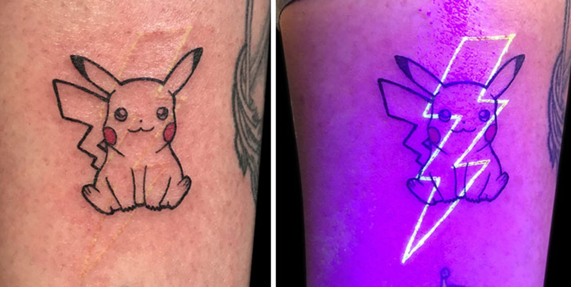 Fosforová tetování, která vyniknou až pod UV lampou 15
