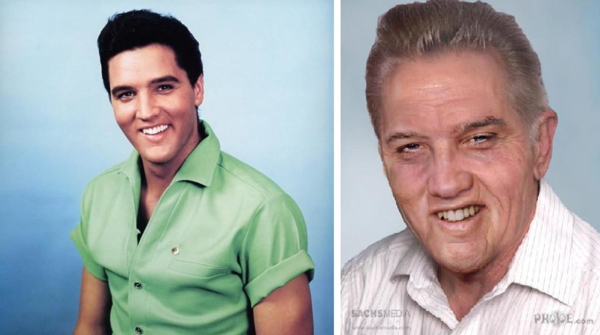 Fenomenální Elvis Presley byl nalezen mrtvý v koupelně. Předávkoval se různými léky (jen jejich druhů bylo před dvacet! - počet pilulek neznámý). Jeho srdce nevydrželo a ve svých dvaačtyřiceti letech dostal infarkt. Zemřel v roce 1978