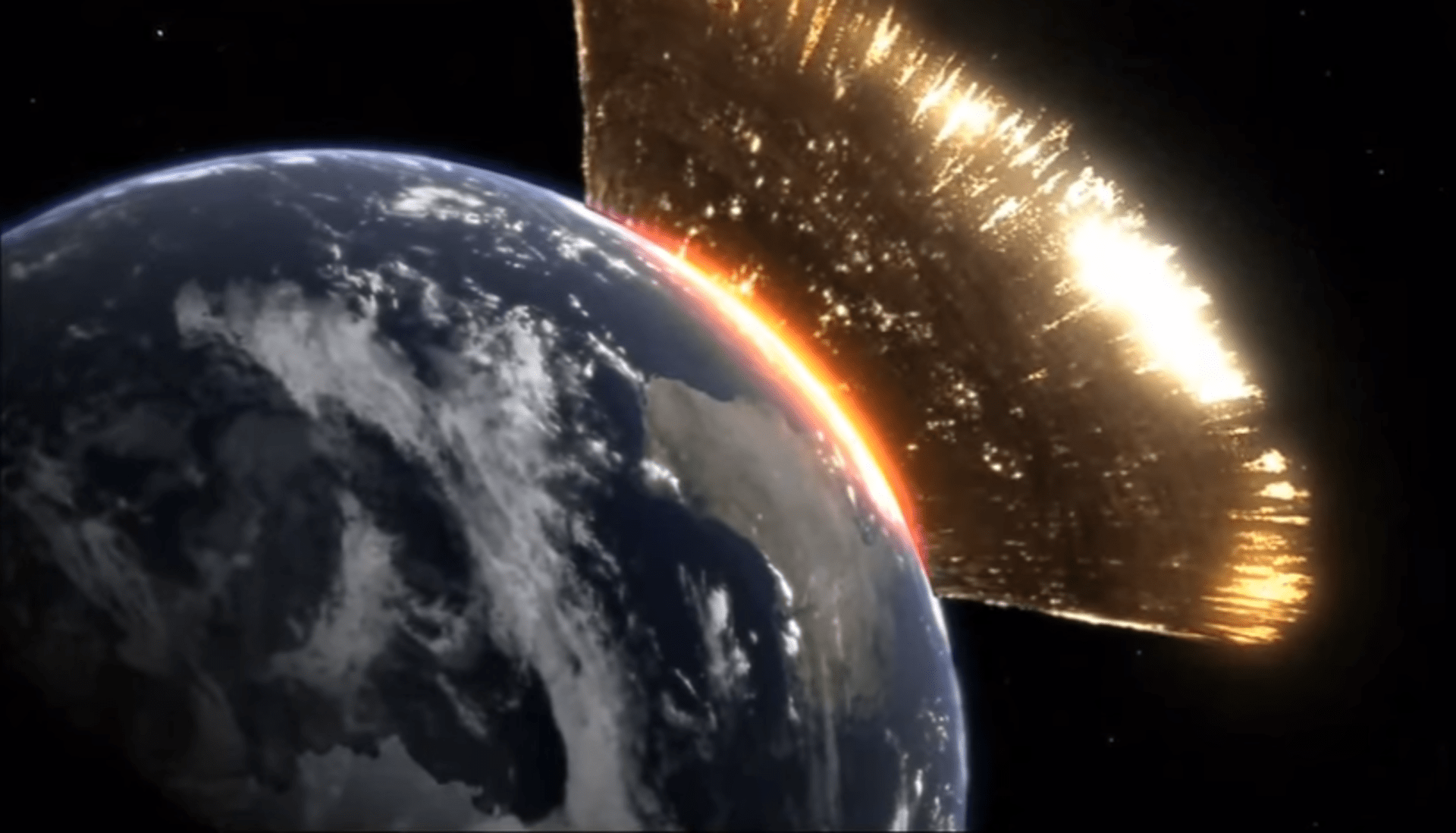 Děsivá simulace toho, jak by dopadla Země po nárazu asteroidu