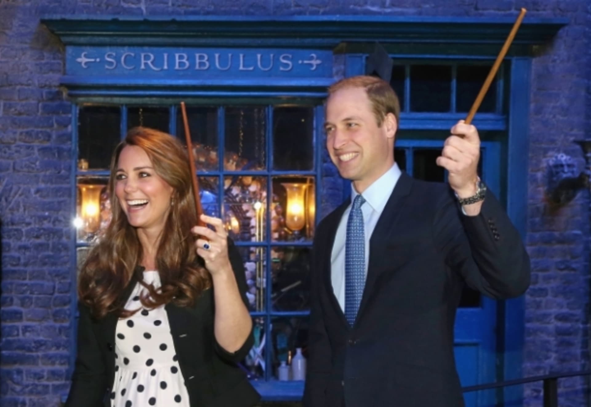 Kate a William nezapřou, že jsou fanoušci Harryho Pottera