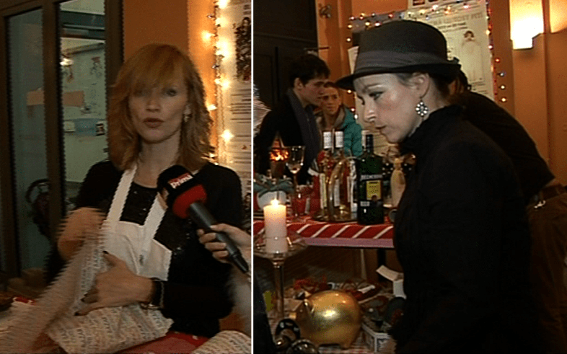 video VIP zprávy: Kamarádky Tatiana Vilhelmová a Aňa Geislerová uspořádaly další vánoční bazárek