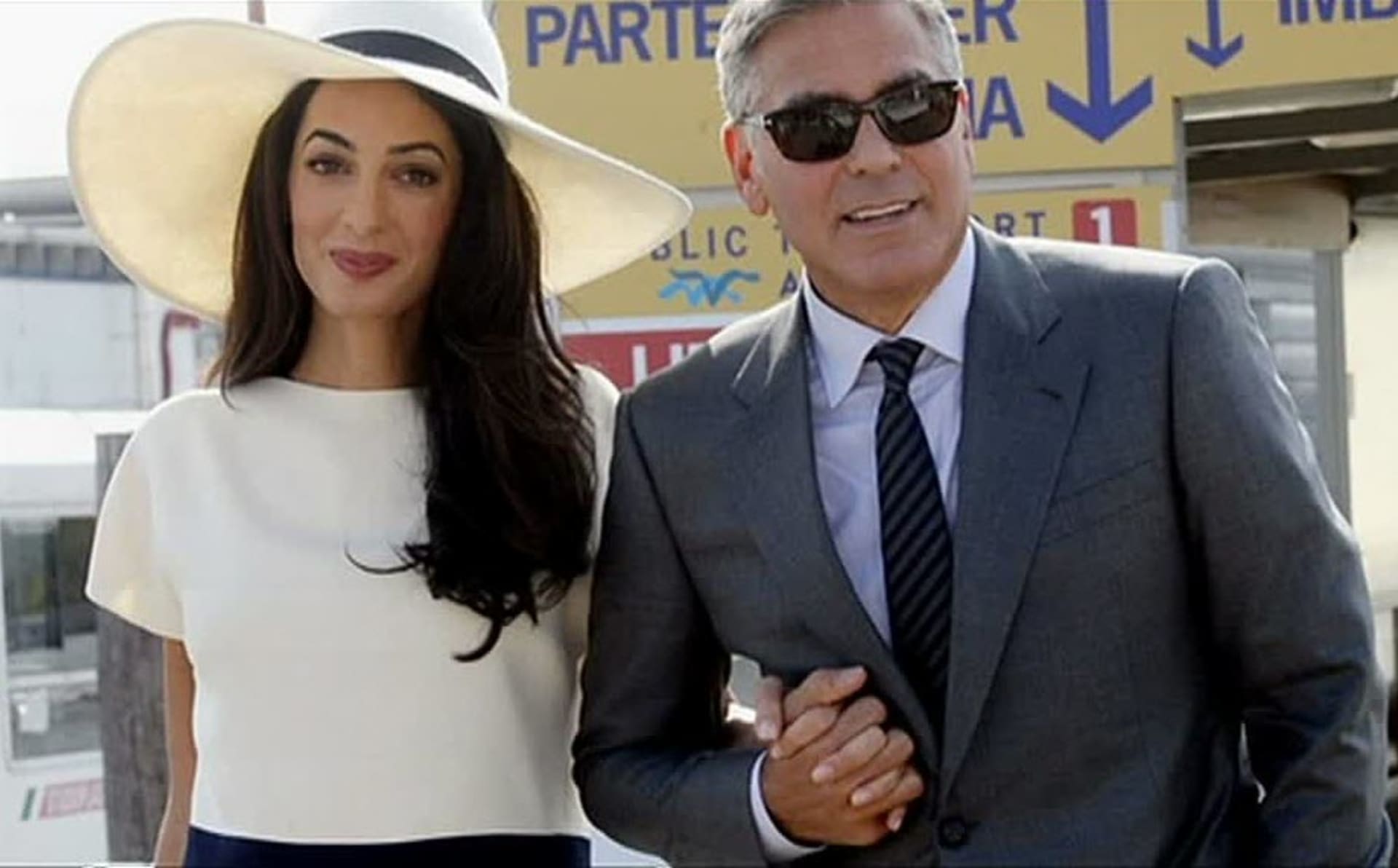 Video VIP zprávy: George Clooney a jeho krásná právnička Amal