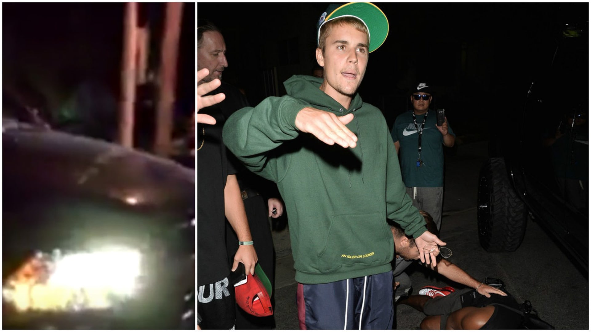 Justin Bieber srazil fotografa