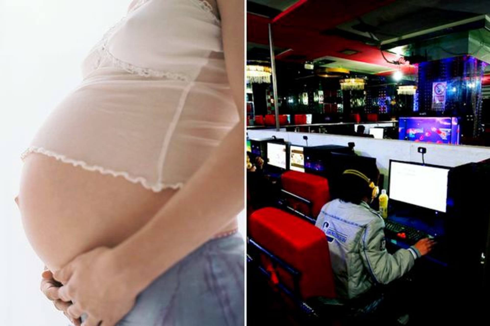 Mladá žena porodila na toaletě internetové kavárny