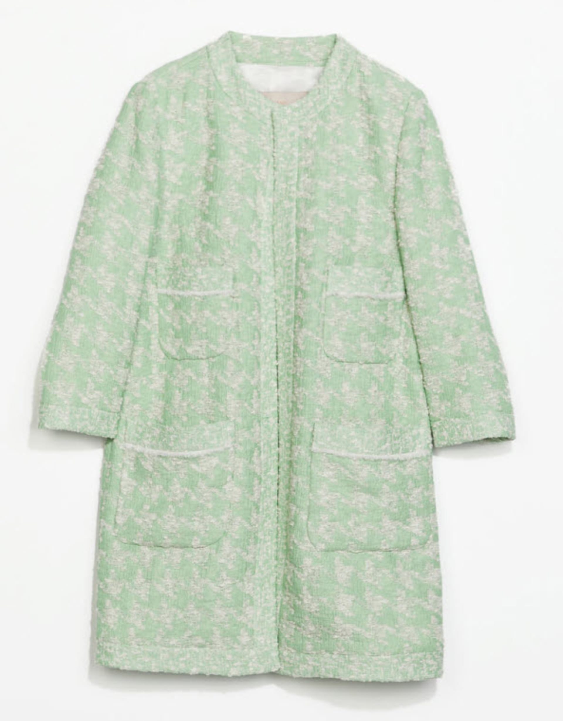 Kabát bez límce, Zara, 2700 Kč