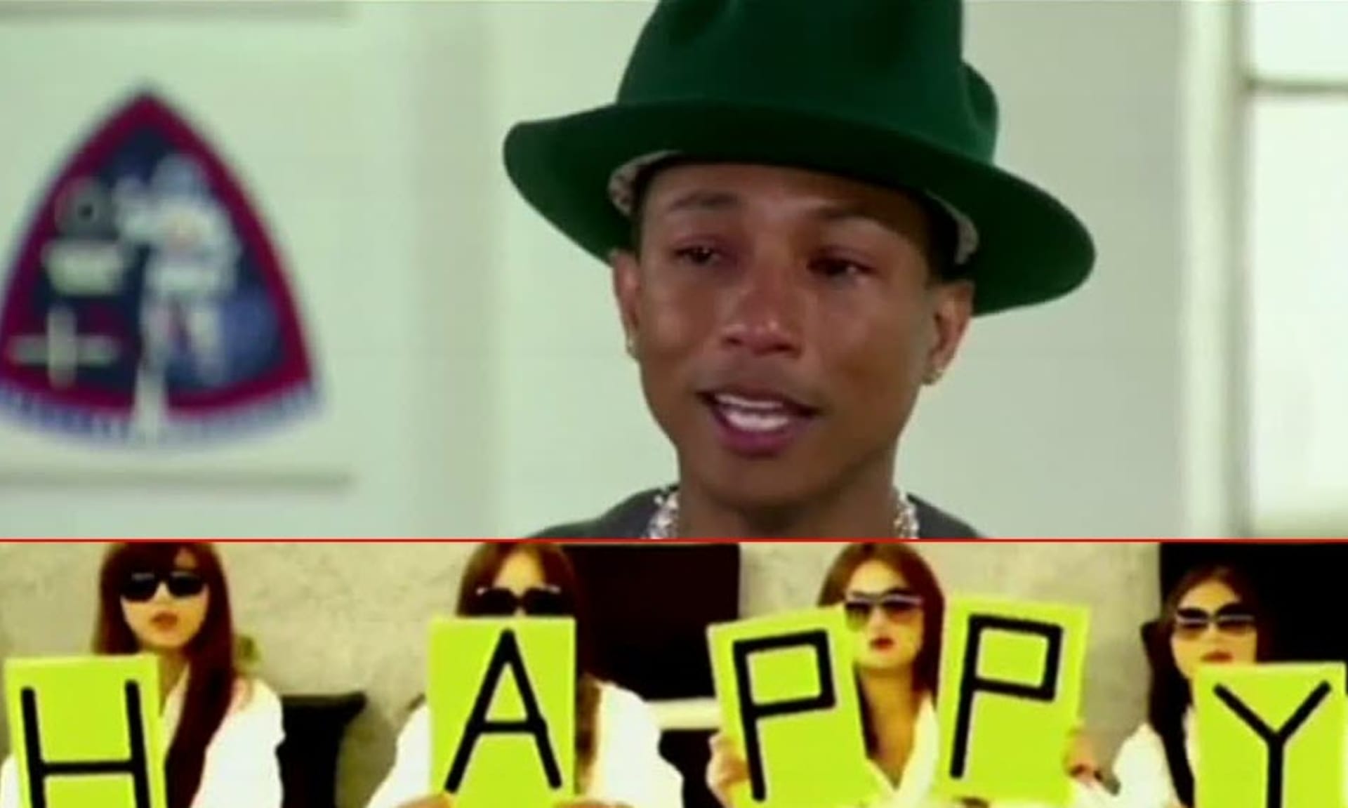 Video VIP zprávy: Všichni byli Happy. Pharrell Williams vystoupil v Praze!