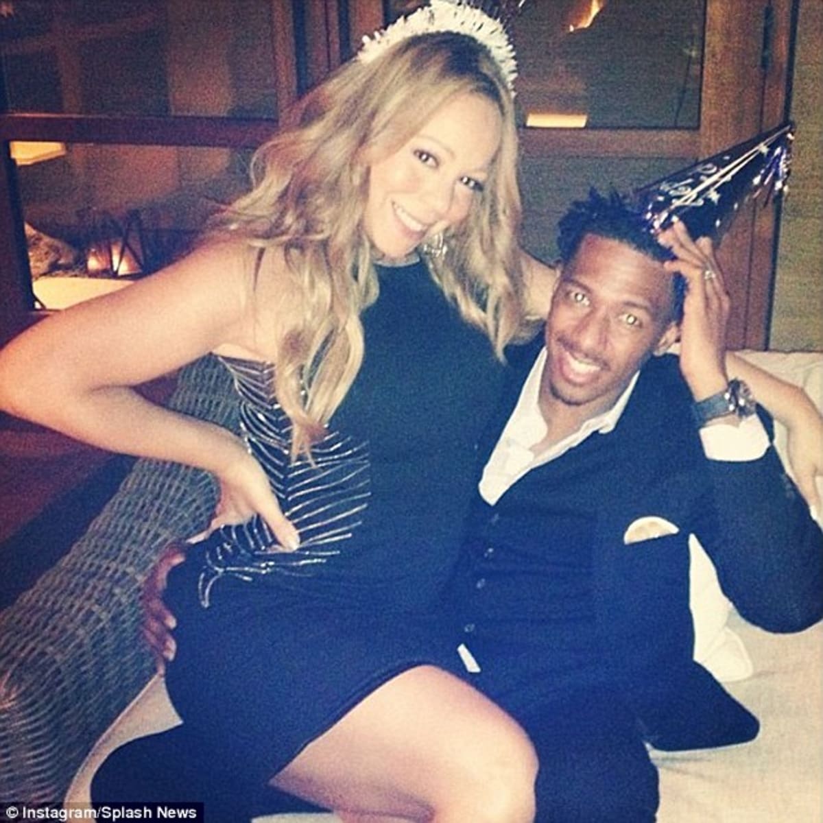 Hudební americký idol Mariah Carey a její manžel Nick Cannon byli i v loni při oslavě narozenin samý úsměv