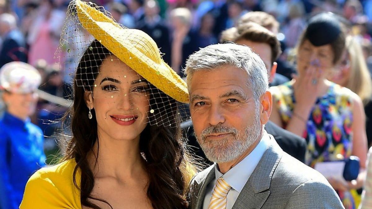 Manželé George a Amal Clooneyovi