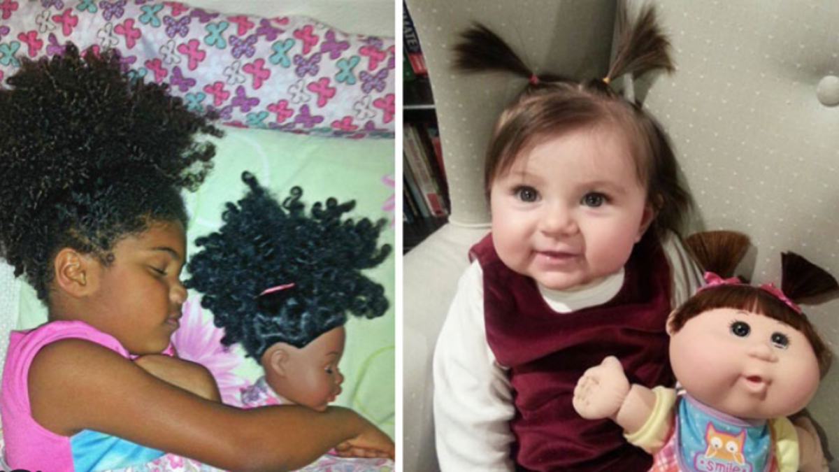 GALERIE: 13 fotek dětí, které jsou až neskutečně podobné svým panenkám