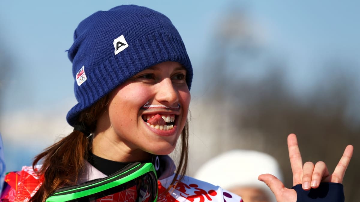 Olympijská vítězka Eva Samková