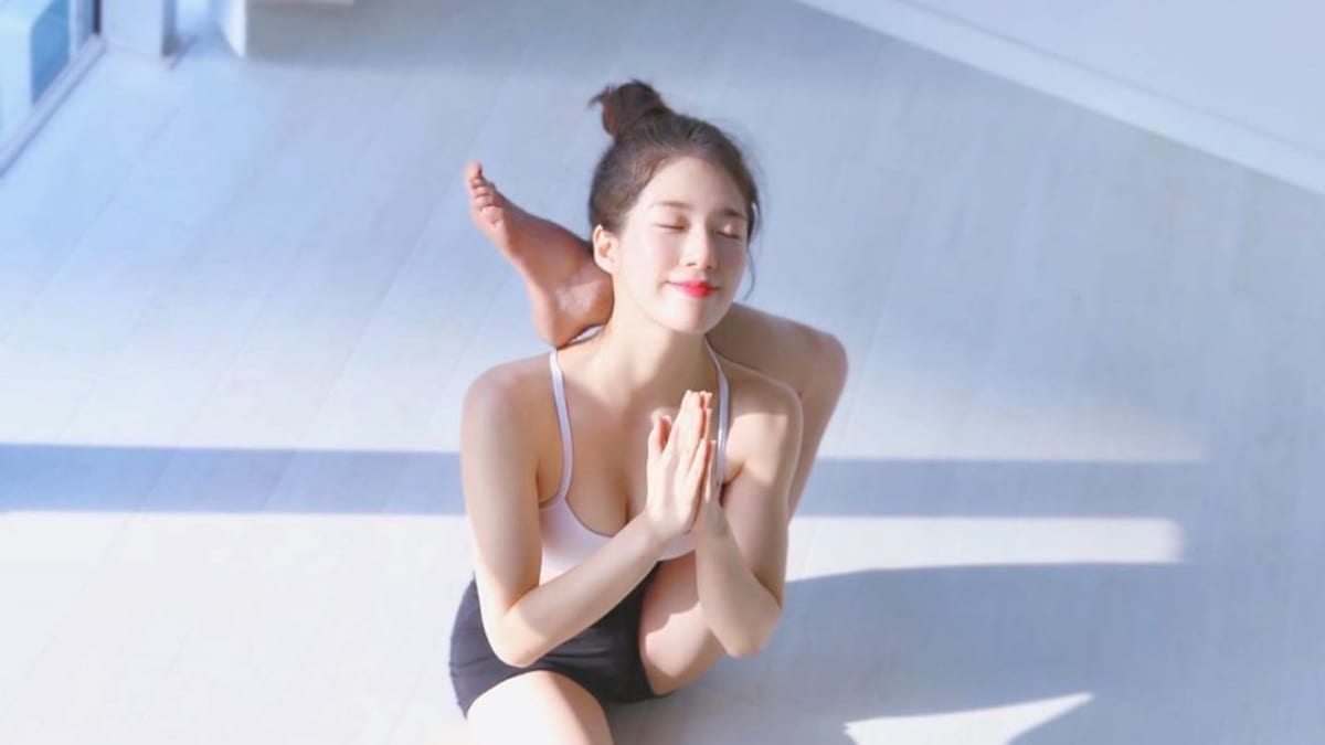 Korejská instruktorka jógy dobývá Instagram