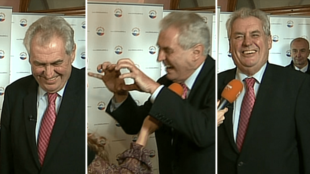 Video VIP zprávy: Prezident Miloš Zeman bude hostem první Partie TV Prima