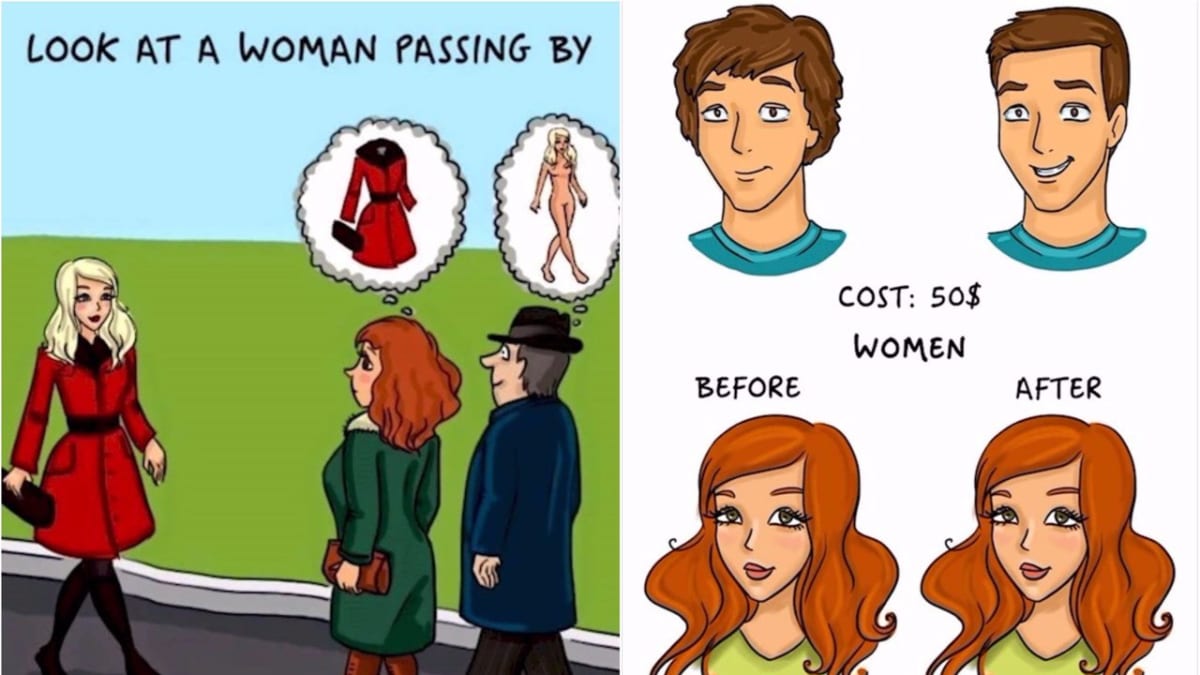 Co vidí žena a co muž?