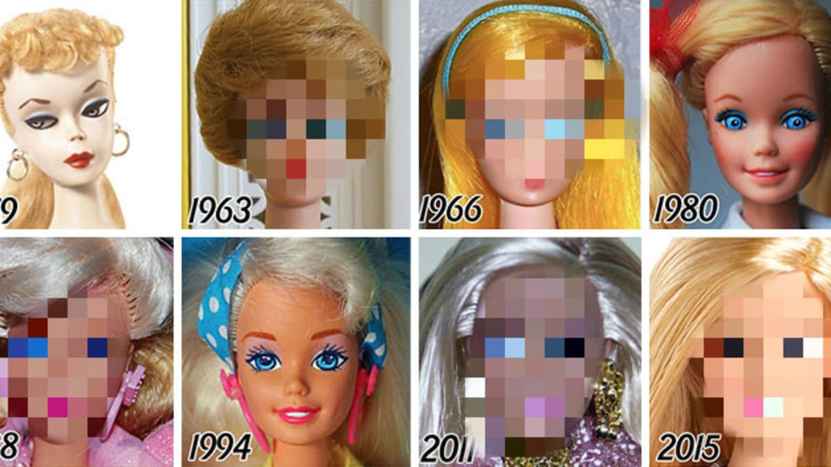 Podívejte se, jak šel čas s panenkou Barbie
