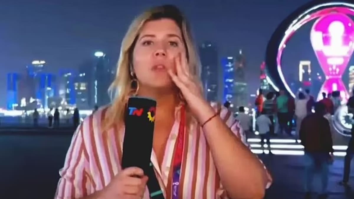 Reportérku okradli na fotbalovém MS v Kataru 1