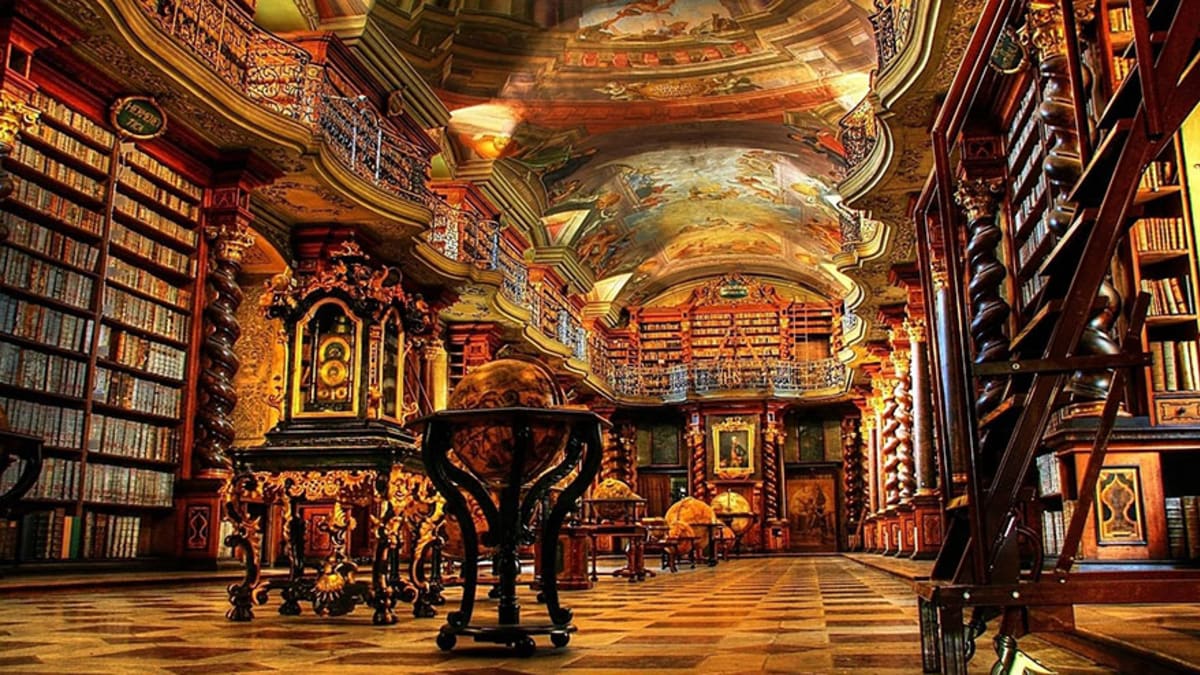 Národní knihovna v Praze, Praha, Česká republika