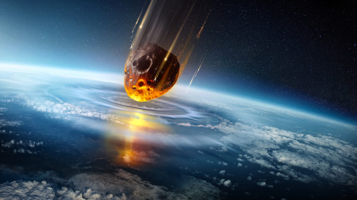 Vědci si všimli padajícího asteroidu na poslední chvíli
