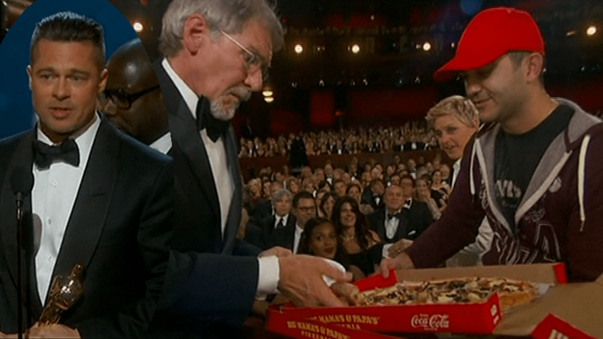 Video VIP zprávy: Pizza na Oscarech? Proč ne!
