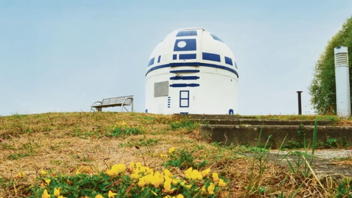 Německá observatoř se proměnila v R2-D2 3