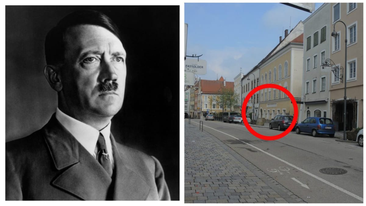 Kolem rodného domu Adolfa Hitlera se začal objevovat jeho dvojník