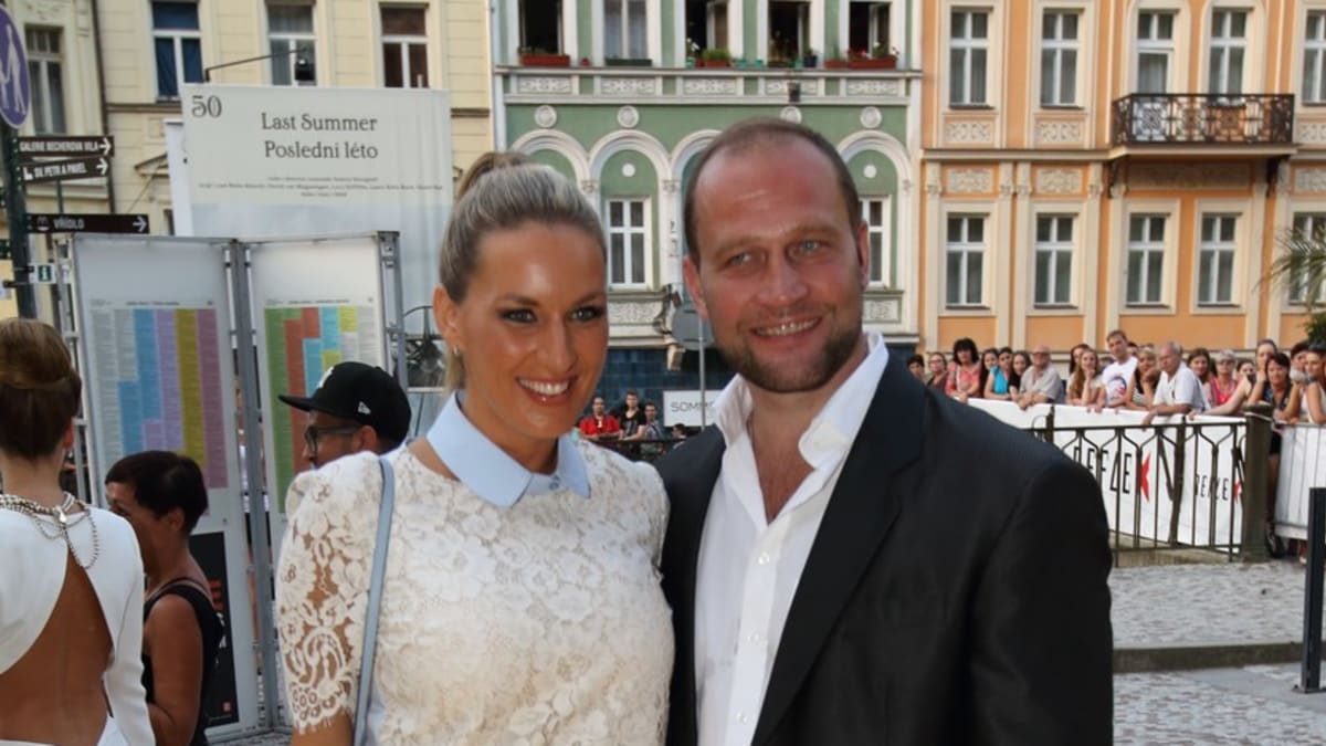 Jiří Šlégr s manželkou