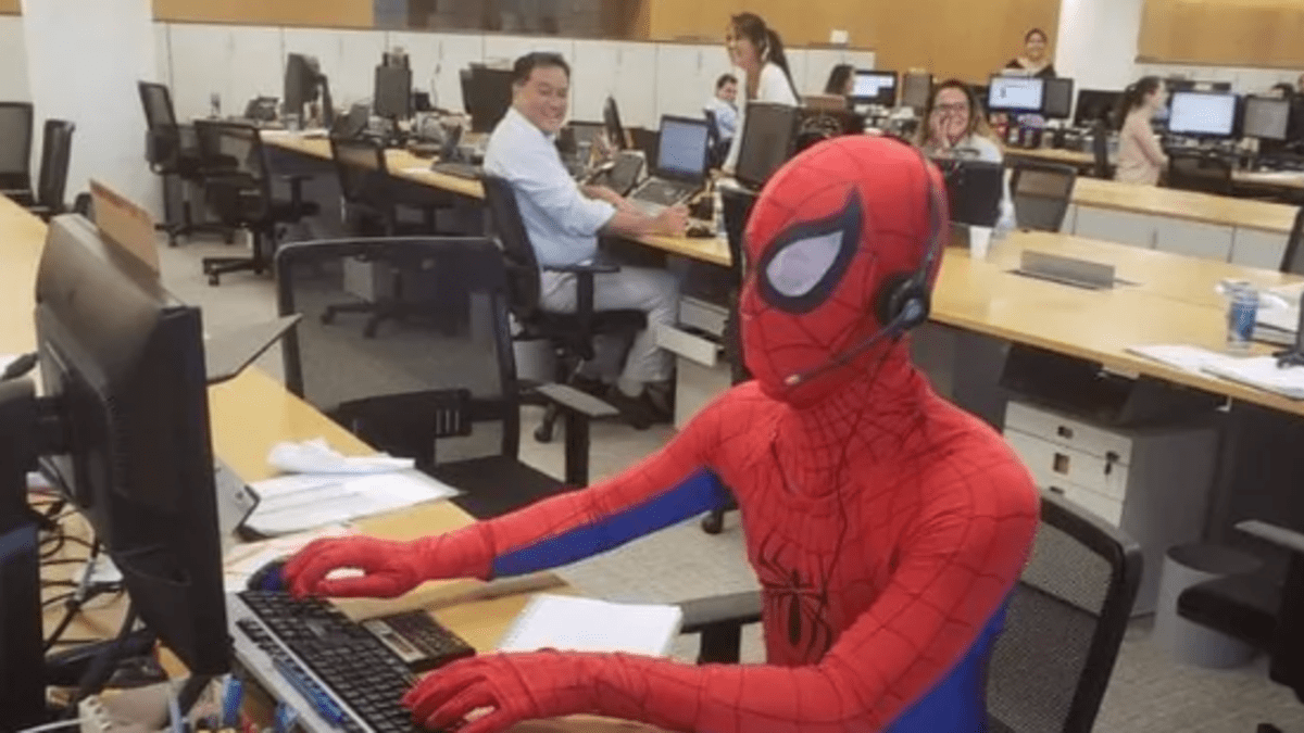 Spider-Man v práci 1