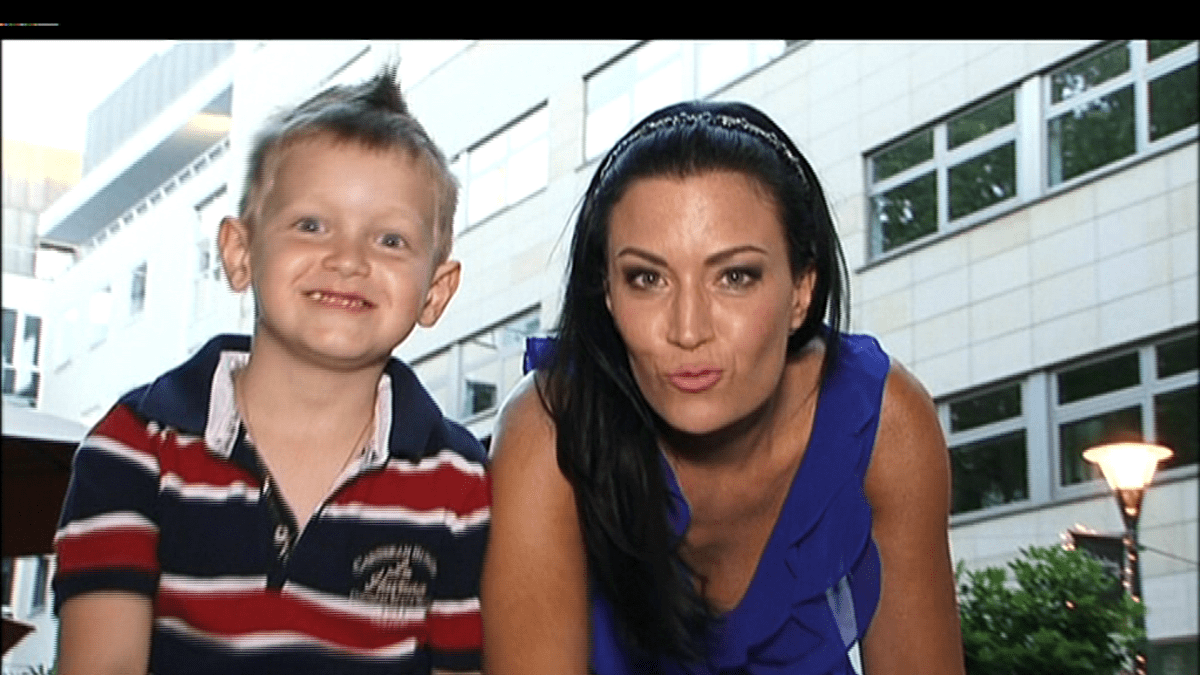 Video VIP zprávy: Gábina Partyšová se synem Kristiánem