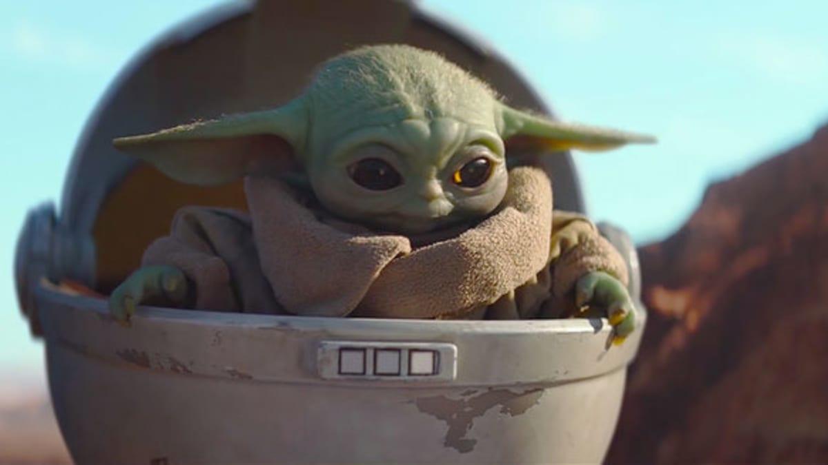 Baby Yoda na nebesích 1