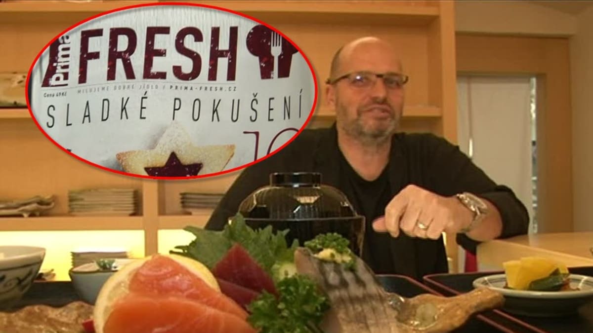 Video VIP zprávy: Co má společného Zdeněk Pohlreich a nový magazín Fresh? Podívejte se!