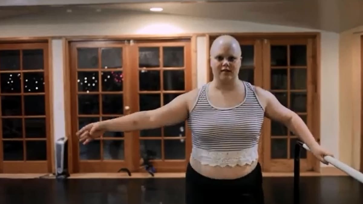 Hannah měla rakovinu, ta ji ale nezabránila nastoupit na taneční školu
