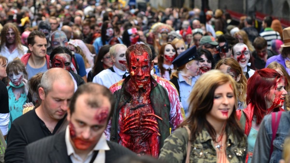 Zombie walk prošel centrem Londýna