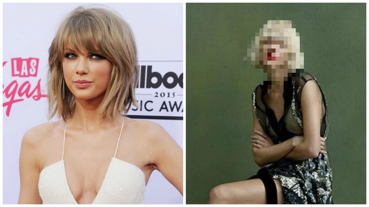 Z Taylor Swift je platinová blondýna.
