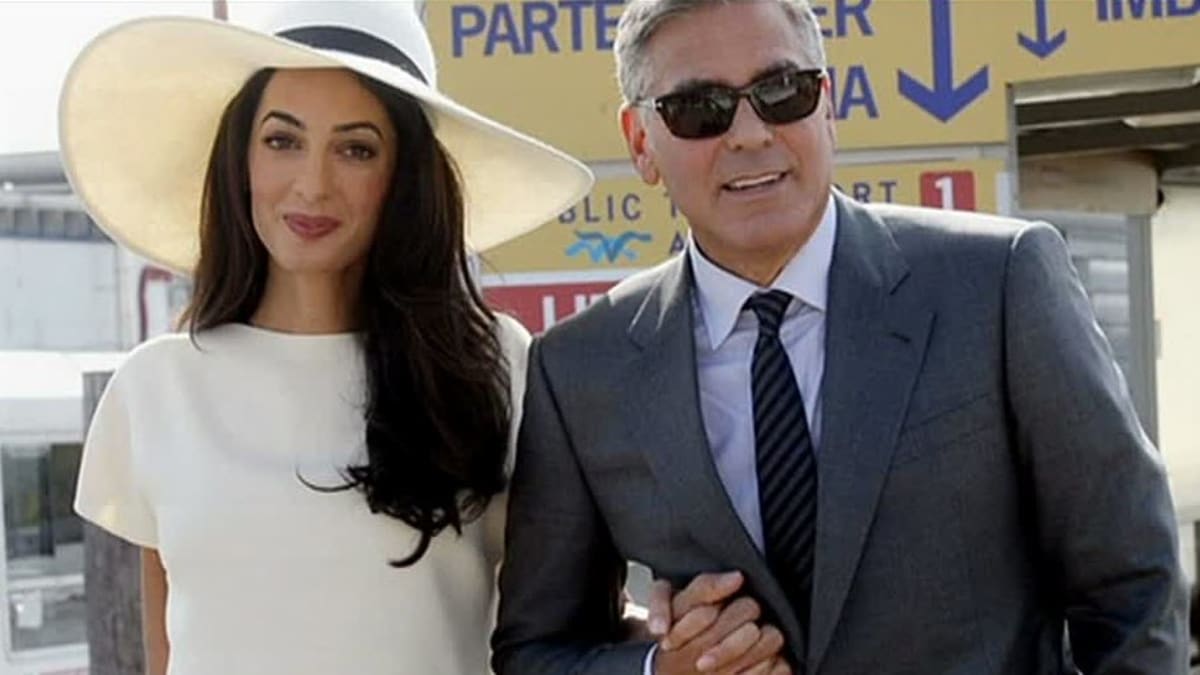 Video VIP zprávy: George Clooney a jeho krásná právnička Amal