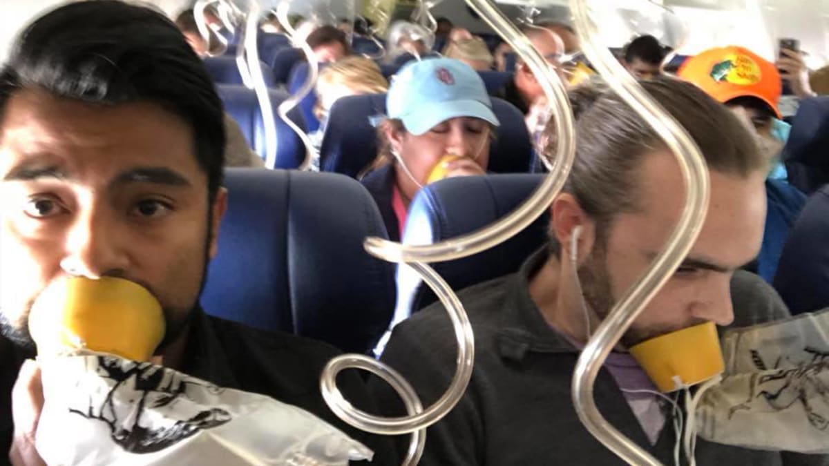 Děsivá nehoda v letadle, při které málem vypadla cestující