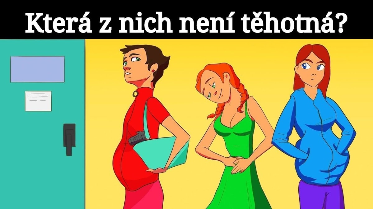 Která z nich není těhotná? 3