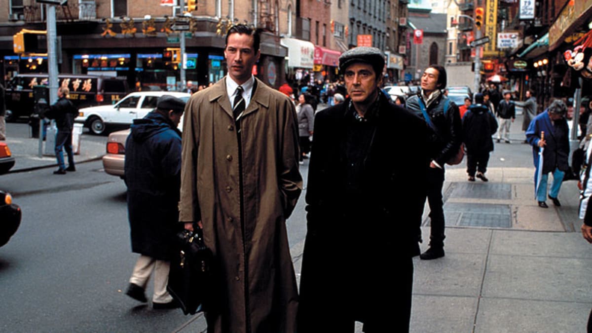 Herci Keanu Reeves a Al Pacino ve filmu Ďáblův advokát