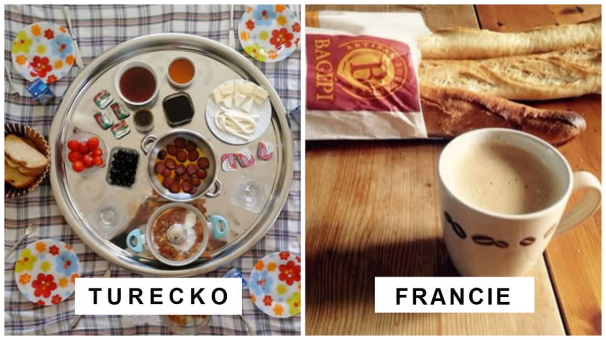 Jak vypadá snídaně v různých zemích světa?