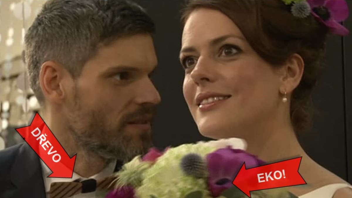 Video VIP zprávy: Andrea s Mikolášem v eko svatebním outfitu