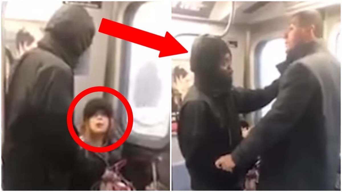 Muž praštil pěstí ženu v metru