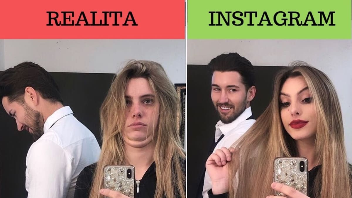 Realita vs. Instagram - fotky 21