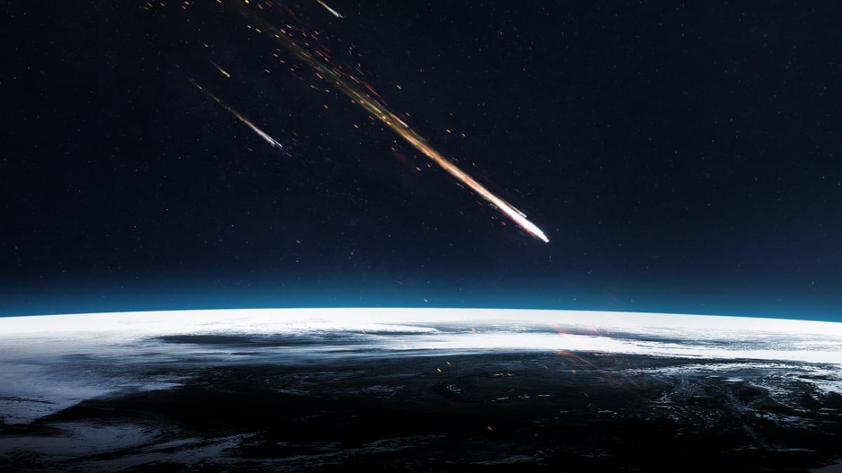 Kamera zachytila dopad meteoritu 1