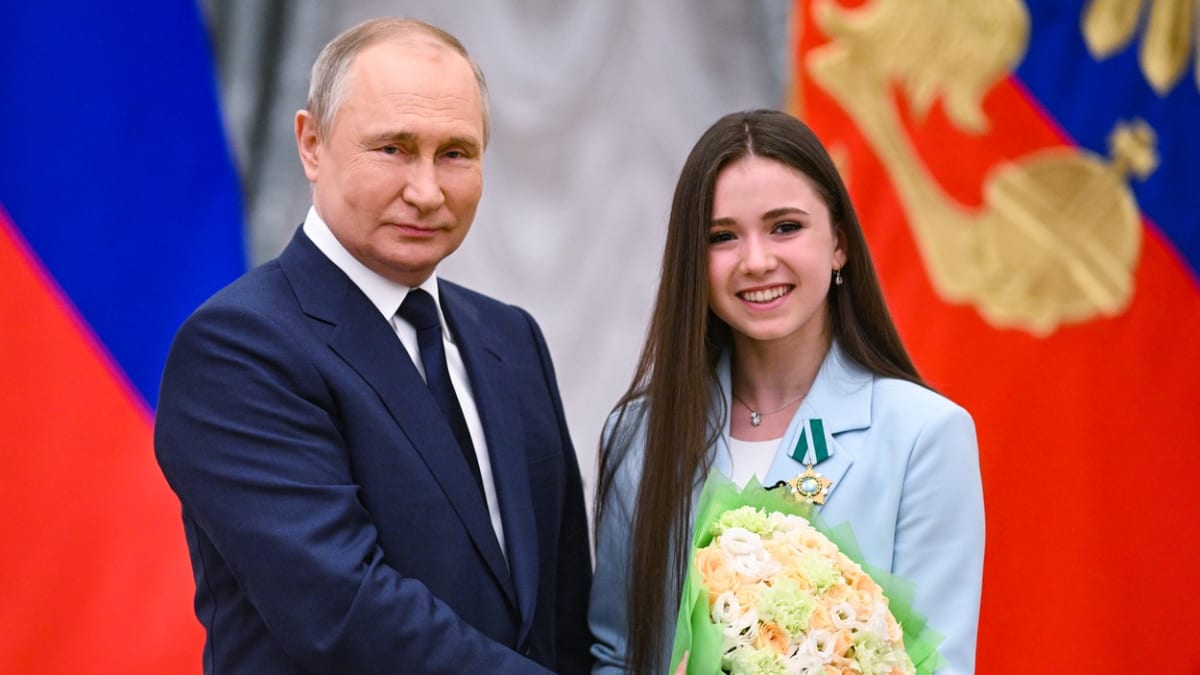 Ruský prezident se zastal kontroverzní krasobruslařky