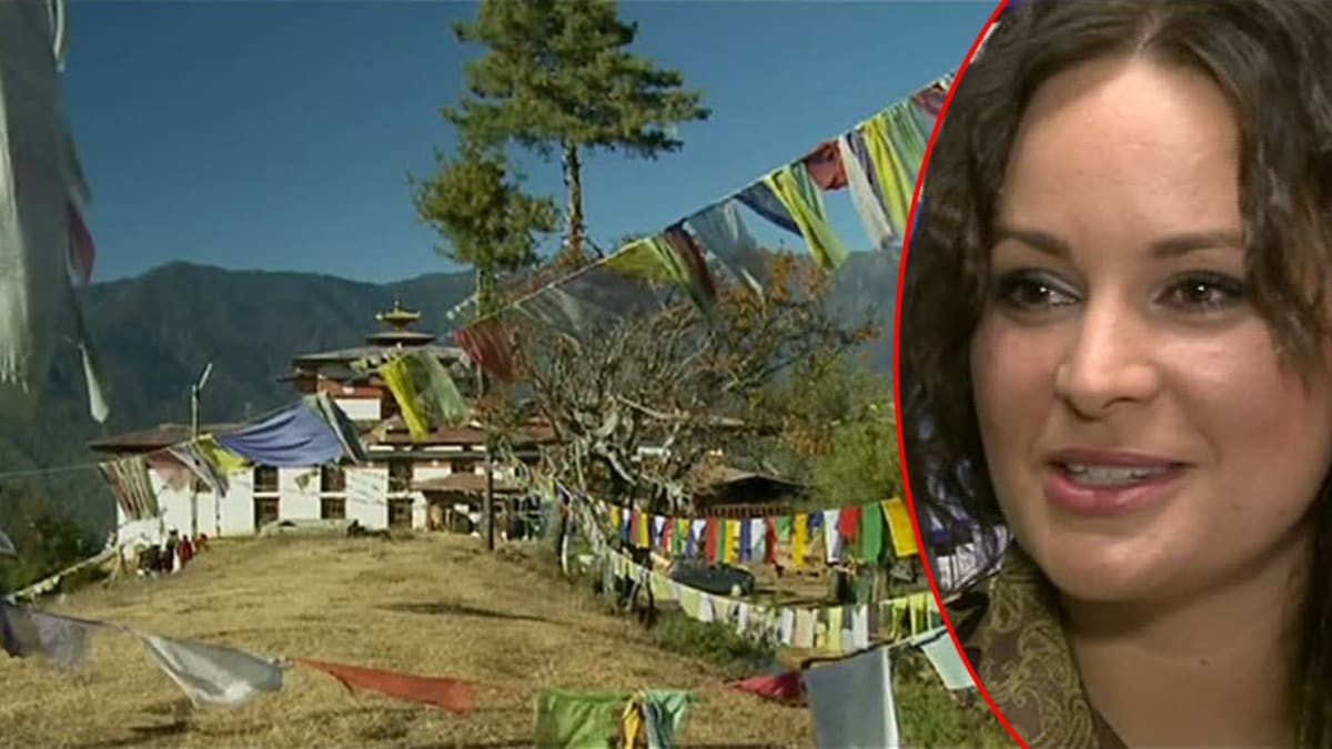 Video VIP zprávy: Herečka Jitka Čvančarová si sáhla v Bhútánu na dno. Málem umřela!