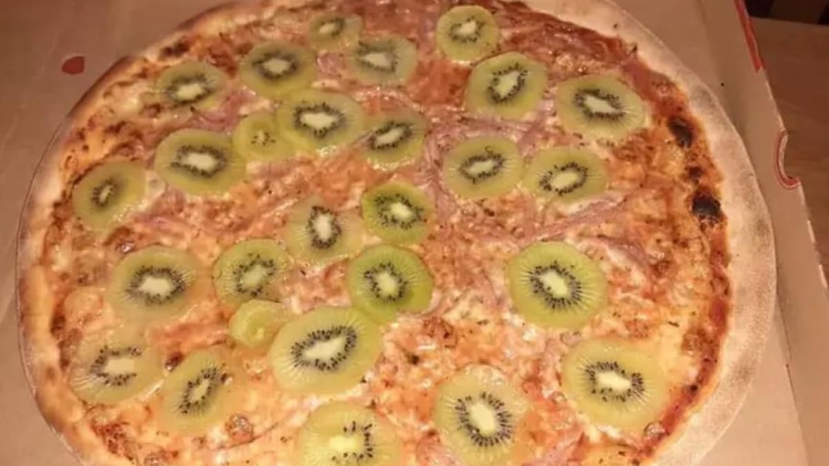 Kiwi pizza