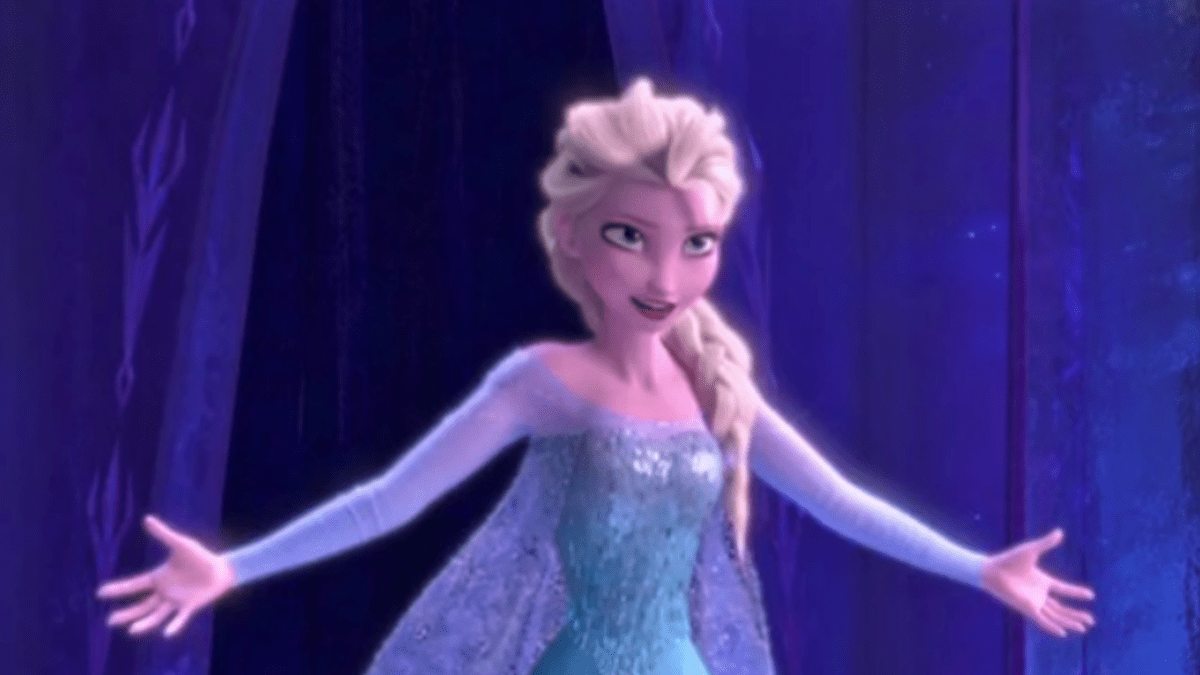 Elsa z filmu Ledové království