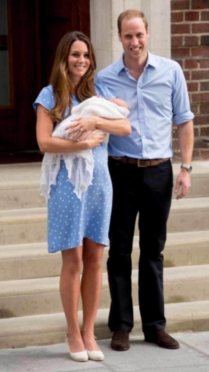 Kate Middleton,princ William a syn George