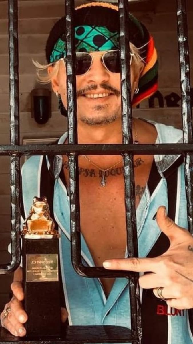 Johnny Depp za mřížemi. 1