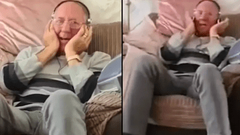 VIDEO: Muž s Alzheimerem uslyší svou oblíbenou skladbu. Jeho reakce je jasný důkaz toho, že hudba je lék!