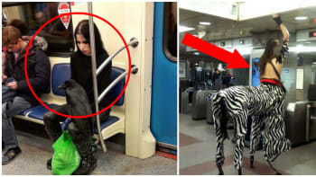 GALERIE: 15 nejdivnějších lidí, kteří kdy byli spatřeni v metru! Větší podivíny jste ještě neviděli!